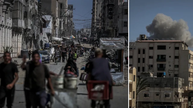 gazzenin en kalabalik bolgelerinden nasr mahallesinde zorunlu goc suruyor vtwD3Drr