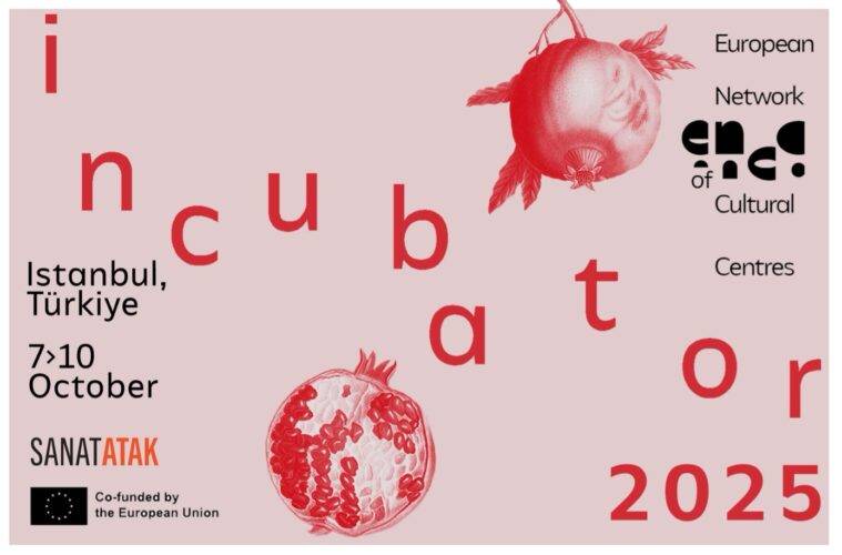 35 kultur kurumu temsilcisi bir araya gelecek sanatatak enccnin incubator programini ilk kez turkiyeye tasiyor wwA7AimZ