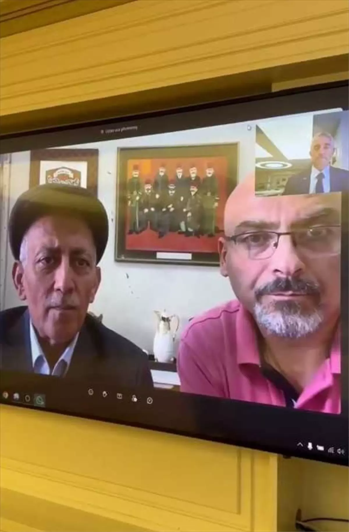 sahinbey belediye baskani tahmazoglu gazze belediye baskani yahya al sarraj ile gorustu 9gR6JWGu.jpg