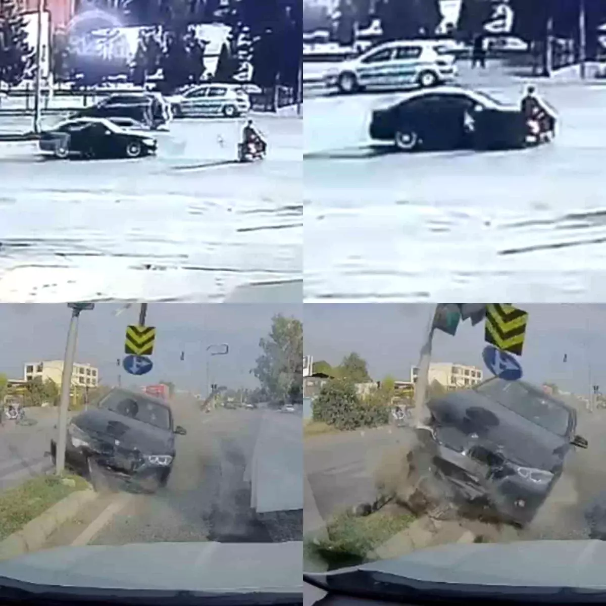 adanada otomobil motosiklete carpti surucu agir yaralandi cIbBuLGG.jpg