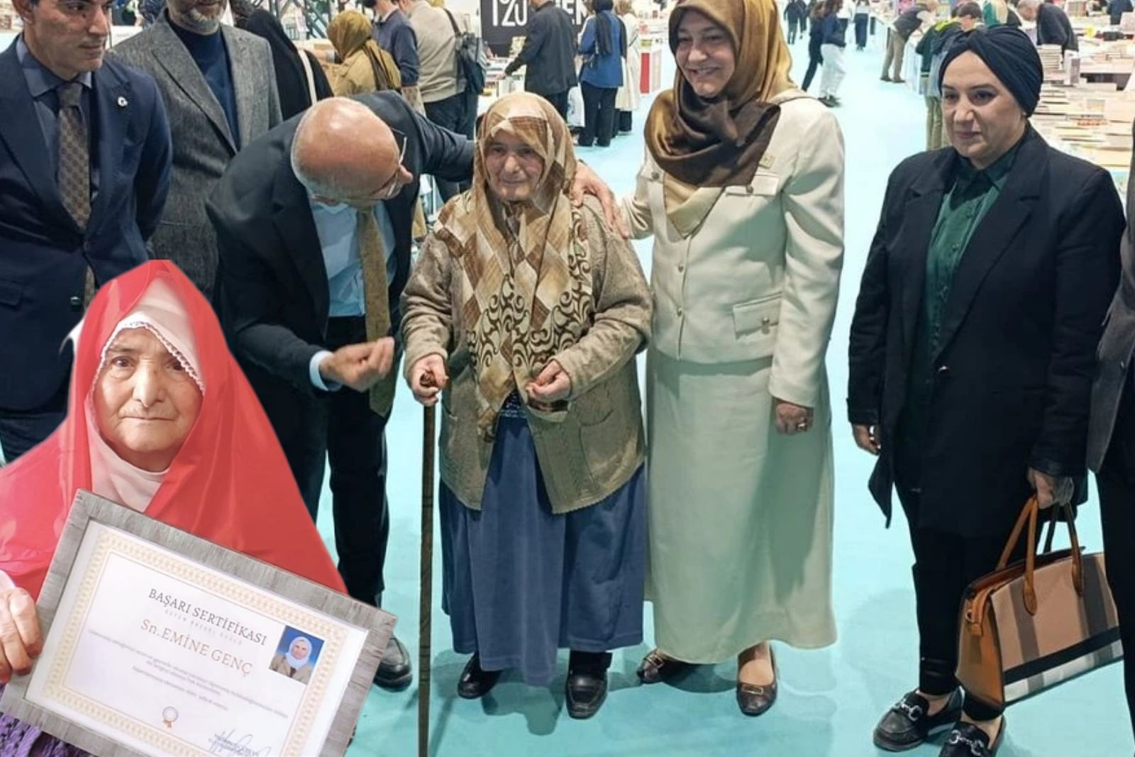 malatyada 88 yasinda okuma yazma ogrenen emine genc kitap fuarinin onur konugu oldu iLrAng29.jpg