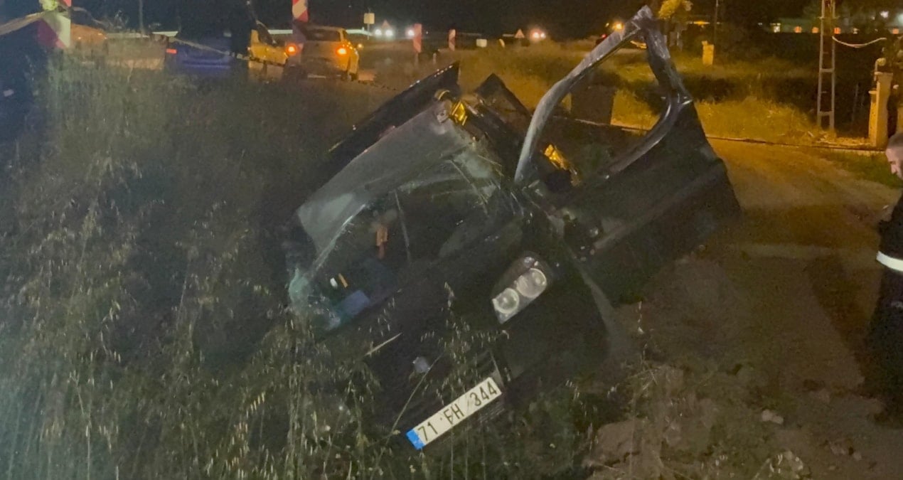 Kırıkkale’de Ticari Araç Devrildi: 1 Ölü, 3 Yaralı