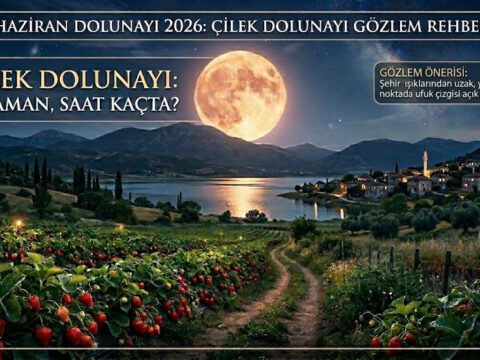 ÇİLEK DOLUNAYI TARİHİ VE SAATİ 2026 || Haziran Dolunayı ne zaman, saat kaçta gerçekleşecek? Çilek Dolunayı Türkiye’den görülecek mi? Gök olayları takvimi ile geri sayım başladı!